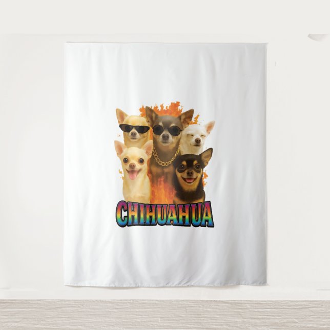 Chihuahua     tapestry (Front)
