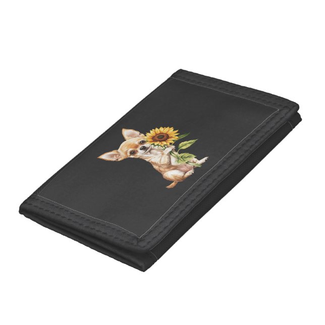 Chihuahua   trifold wallet (Bottom)