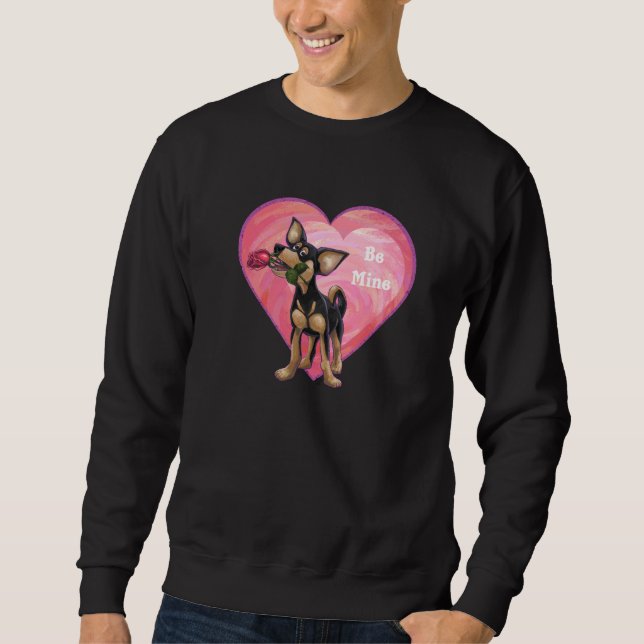 Chihuahua Valentine's Day Sweatshirt (Front)