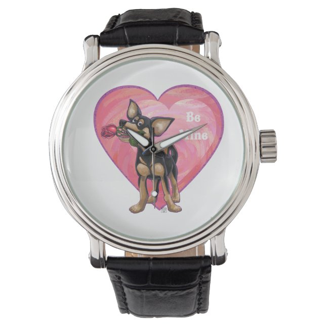 Chihuahua Valentine's Day Watch (Front)