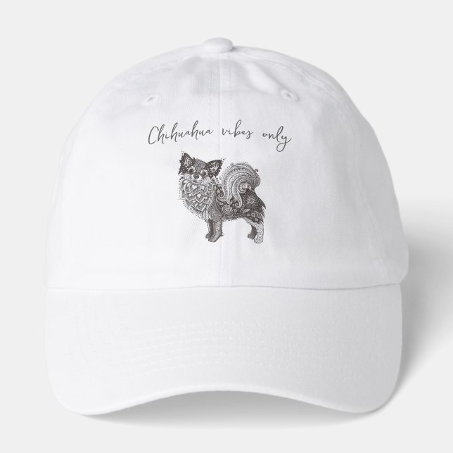 Chihuahua Valucap - Bio-Washed Classic Dad Hat (Front)