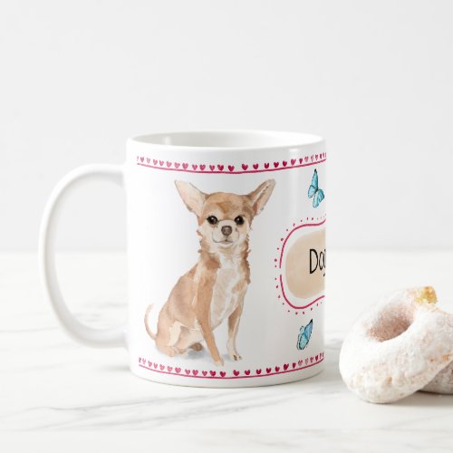 Chihuahua Watercolor Mug