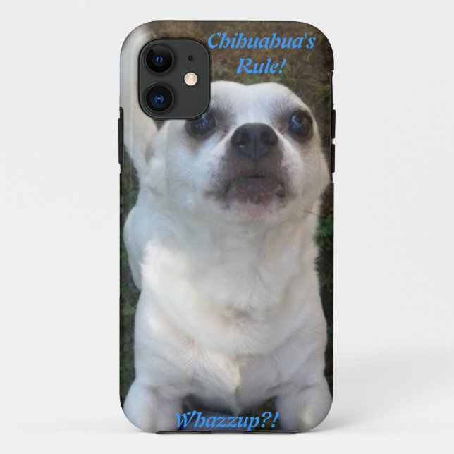 Chihuahua Whazzup? iPhone 5 case (Back)
