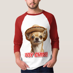 Chihuahua with Toy Chido Hat! T-Shirt