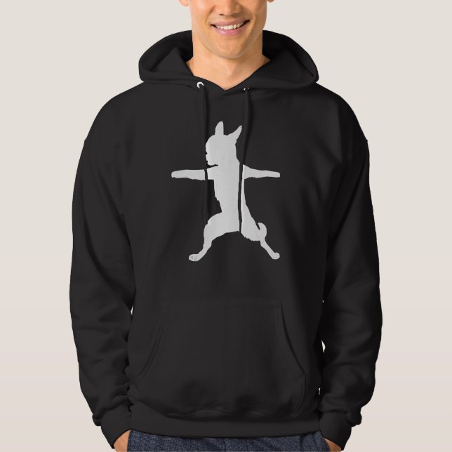 Chihuahua Yoga Chihuahua Hoodie (Front)