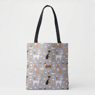 Chihuahuas and Coffee tote bag