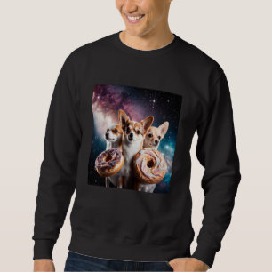 Chihuahuas In Space Donuts Chihuahuas Boys Girls W Sweatshirt