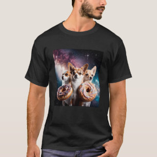 Chihuahuas In Space Donuts Chihuahuas Boys Girls W T-Shirt