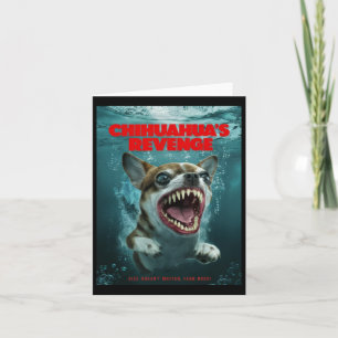 Chihuahua's Revenge Sticker  Card