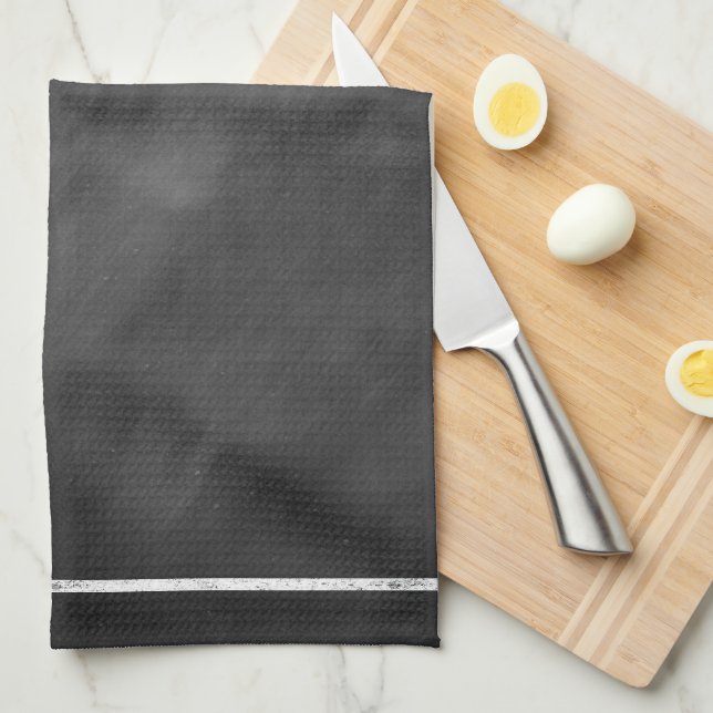 Chihuahuas Spoiled Here Vintage Chalkboard Towel (Quarter Fold)