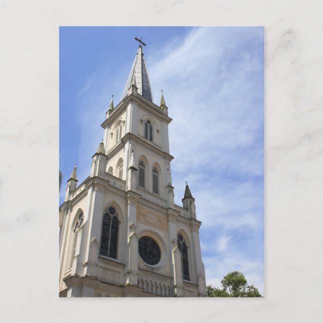 Chijmes in Singapore Postcard (Front)