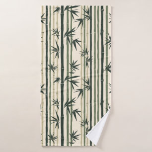 Chikurin Zen (Bamboo Grove) Bath Towel