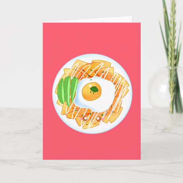 Chilaquiles Rojos Card (Front)