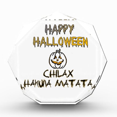 Chilax Happy Halloween Hakuna Matata Award