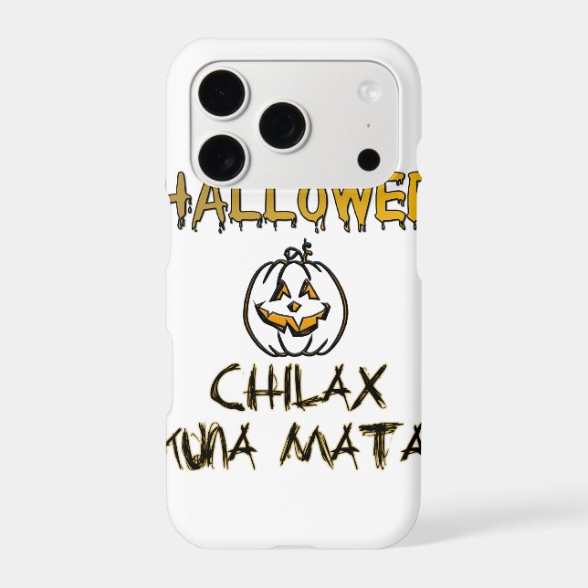 Chilax Spooky & Fun: Happy Halloween Collection Case-Mate iPhone Case (Back)