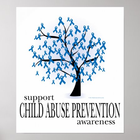 Child Abuse Prevention Tree Poster
