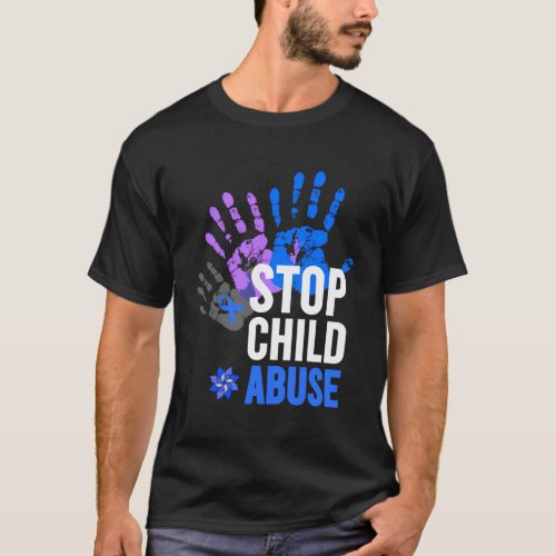Child Abuse _ Stop Child Abuse Prevention Awarenes T_Shirt