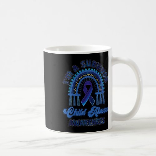 Child Abuse Survivor Child Abuse Prevention Month  Coffee Mug