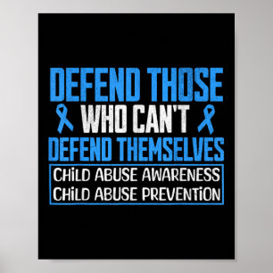 Child Abuse Survivor Child Abuse Prevention Month Poster