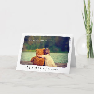 Child Adoption Girl Card