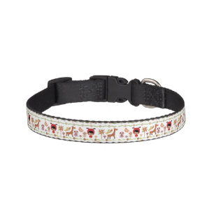 Child and Animals Pattern Pet Collar