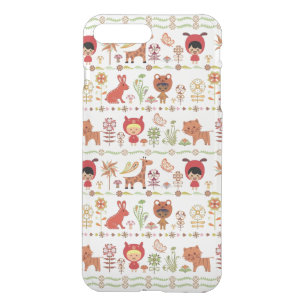 Child and Animals Pattern iPhone 8 Plus/7 Plus Case