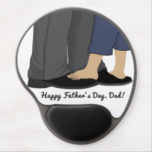 Child and Dad Gel Mousepad Personalize