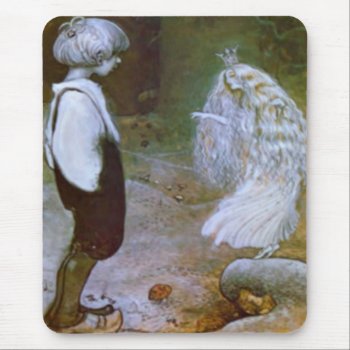 Child And Faerie Mousepad by ForEverProud at Zazzle