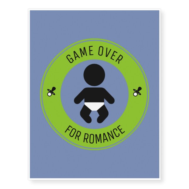 Child and the end of the romance temporary tattoos (Front)