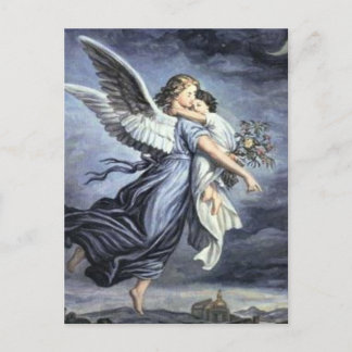 Child & Angel Postcard