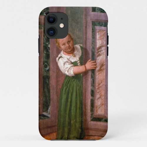 Child at the Door from the Sala a Crociera c156 iPhone 11 Case
