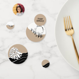 Child Beach Birthday Party Table  Confetti