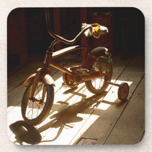 Child bicycle at the former grist mill coaster