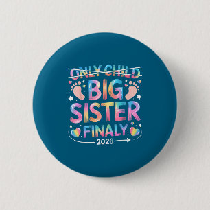 Child Big Sister Finally Announcement Button