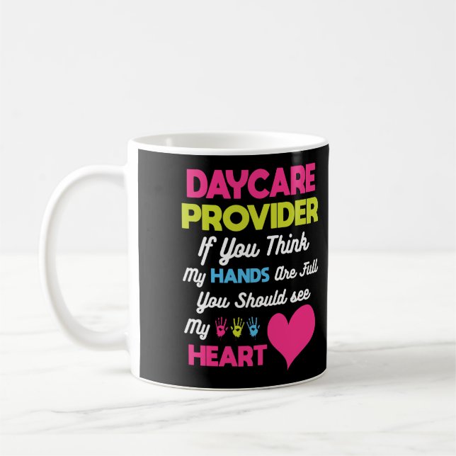 Child Care Appreciation Gift Daycare Provider Coffee Mug (Left)