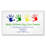 Child Care / Babysitter Magnetic Business Cards Child Care / Babysitter Magnetic Business Cards