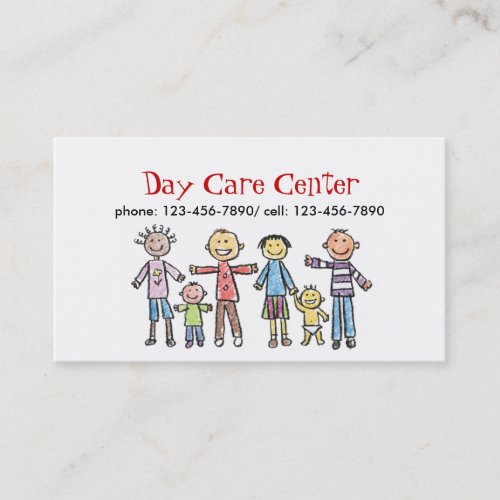 Child Care Business Card