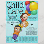 Child Care. Day Care. 8x10 Custom Tear Sheet | Zazzle