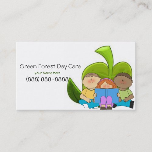 Child CareDay Care Business Card