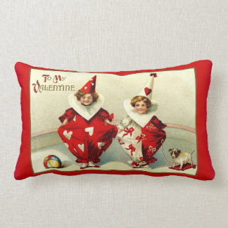 Child Clowns Lumbar Pillow