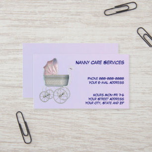 Child Day Care Business Card