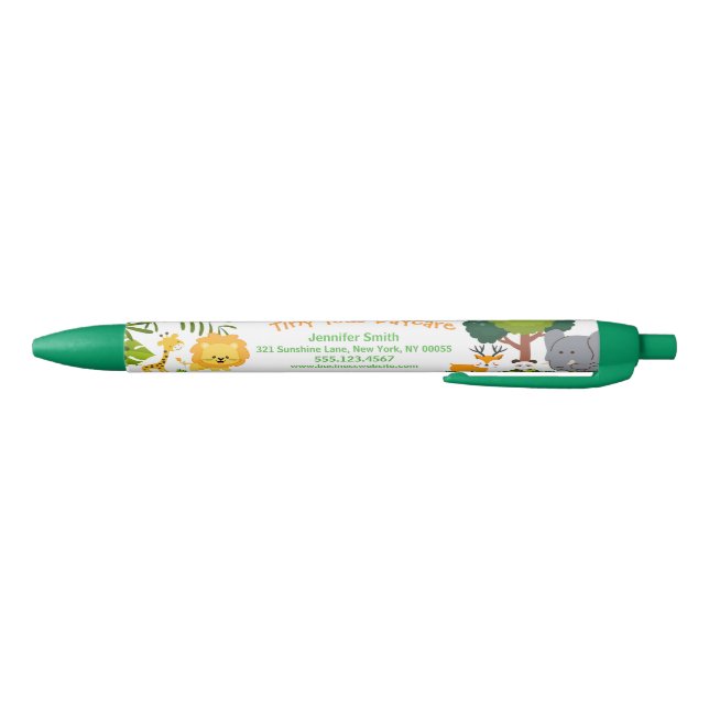 Child Daycare Service Jungle Animal Business Pen (Bottom)