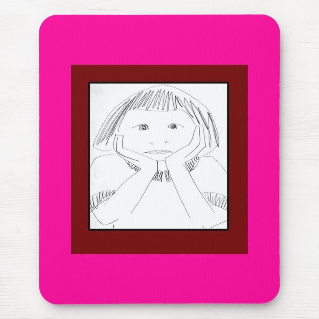 Child Deciding Mouse Pad (Front)