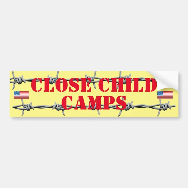 Child Detention Camp Stickers (Front)