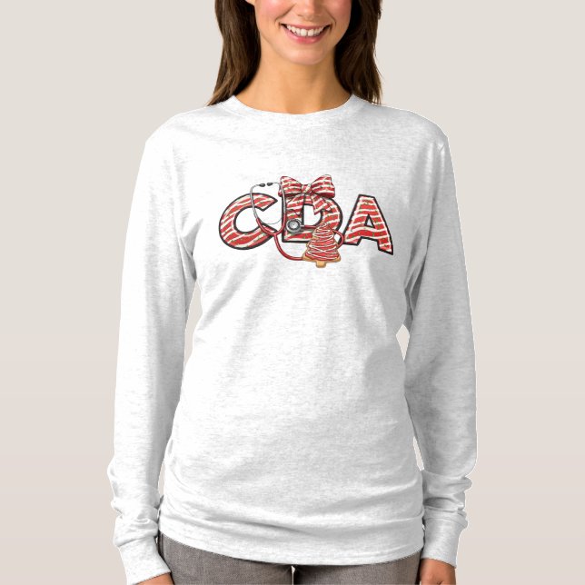 Child Development Associate -CDA- Christmas T-Shirt (Front)