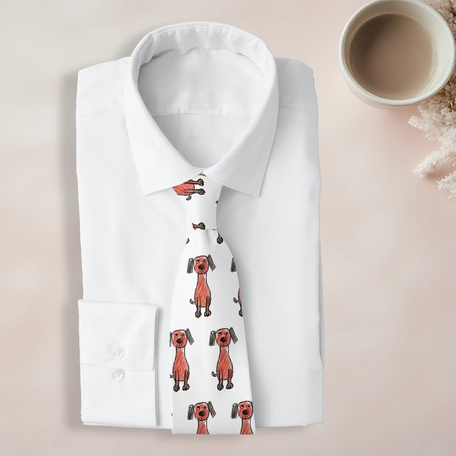 Child Drawing Kid's Art Personalized  Neck Tie (Creator Uploaded)