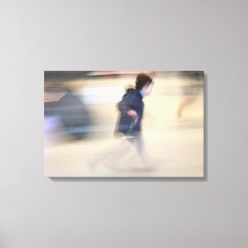 Child escaping from LBs Spider Beaubourg Canvas