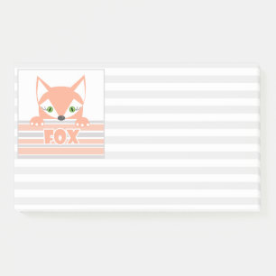 Child, Fox, little Fox, child , for children Post-it Notes