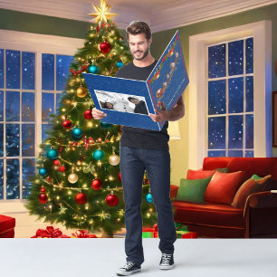 Child From Daddy Extra Big Christmas Card Santa