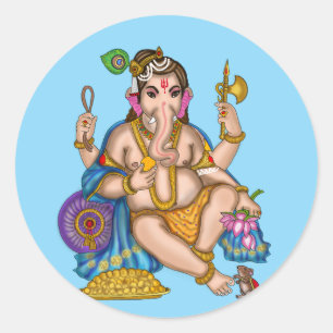 Child Ganesha Sticker